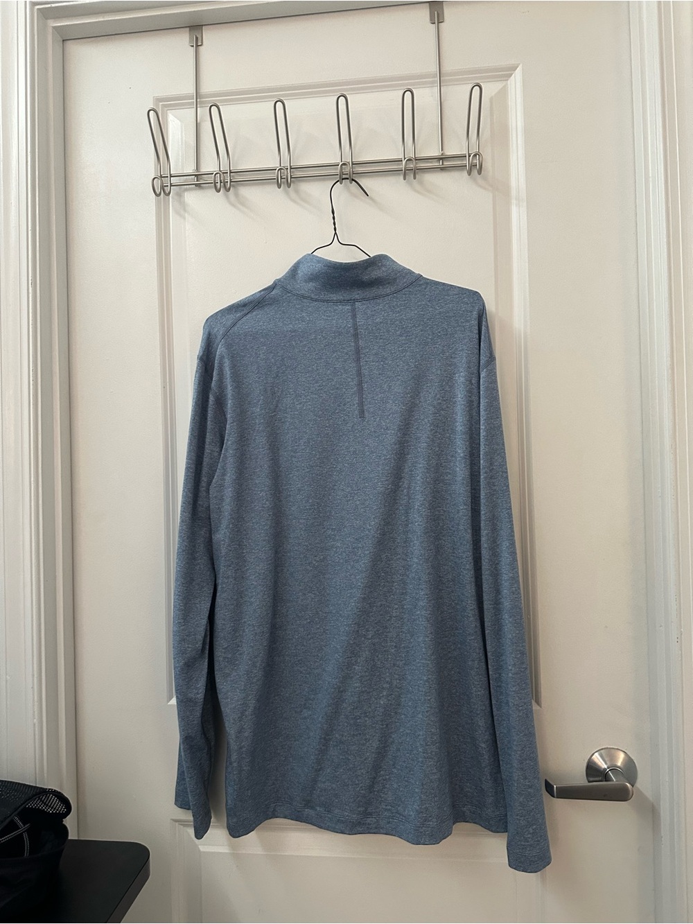 Lululemon Heather Blue Quarter-Zip Pullover - Picture 2 of 2
